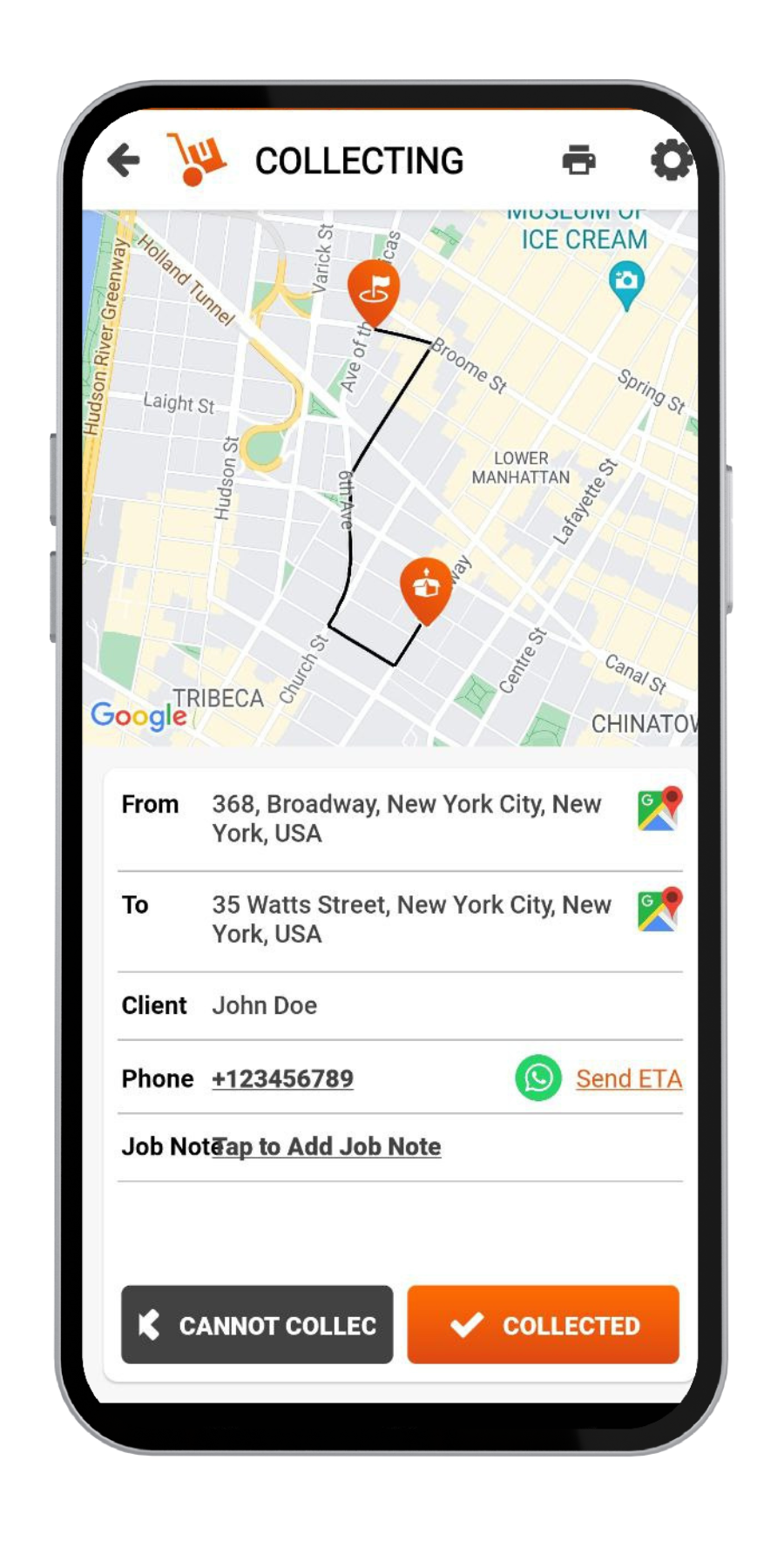 Efficient bike courier services with our bike messenger software